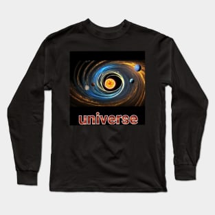 nice universe art Design. Long Sleeve T-Shirt